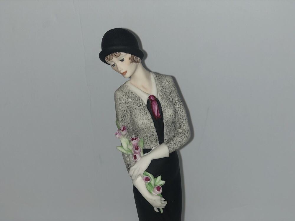 GIUSEPPE ARMANI LADY WITH FLOWERS, NEW WITH TAG, NO BOX , 1550C, MADE IN ITALY